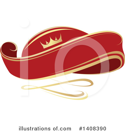 Royalty-Free (RF) Banner Clipart Illustration by dero - Stock Sample #1408390