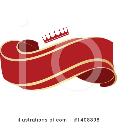 Royalty-Free (RF) Banner Clipart Illustration by dero - Stock Sample #1408398