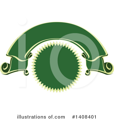 Royalty-Free (RF) Banner Clipart Illustration by dero - Stock Sample #1408401