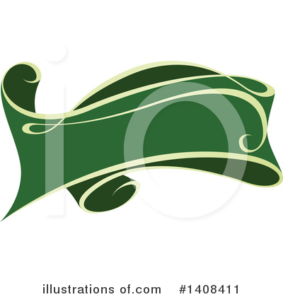 Royalty-Free (RF) Banner Clipart Illustration by dero - Stock Sample #1408411
