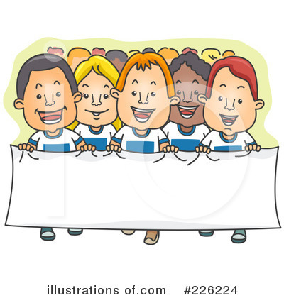 Royalty-Free (RF) Banner Clipart Illustration by BNP Design Studio - Stock Sample #226224