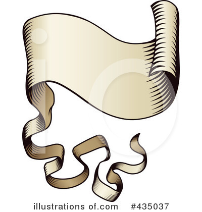 Royalty-Free (RF) Banner Clipart Illustration by AtStockIllustration - Stock Sample #435037