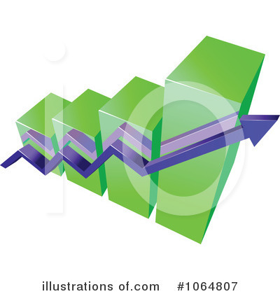 Royalty-Free (RF) Bar Graph Clipart Illustration by Vector Tradition SM - Stock Sample #1064807
