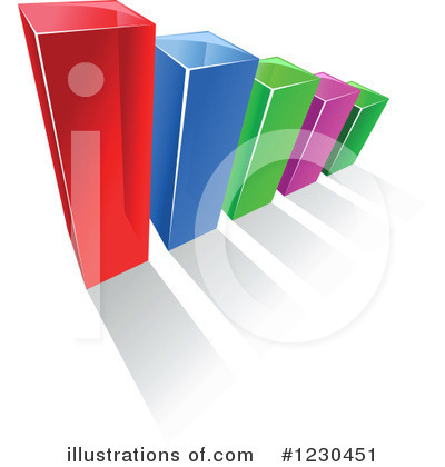 Royalty-Free (RF) Bar Graph Clipart Illustration by Vector Tradition SM - Stock Sample #1230451