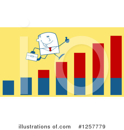 Royalty-Free (RF) Bar Graph Clipart Illustration by Hit Toon - Stock Sample #1257779
