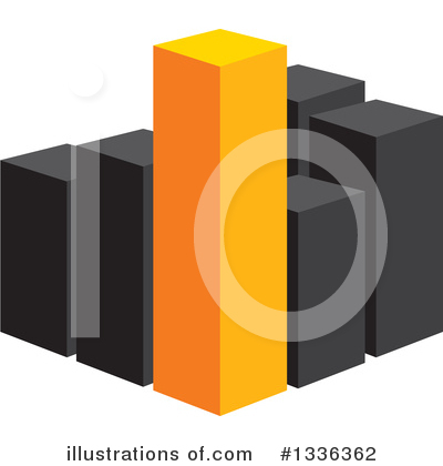 Royalty-Free (RF) Bar Graph Clipart Illustration by ColorMagic - Stock Sample #1336362