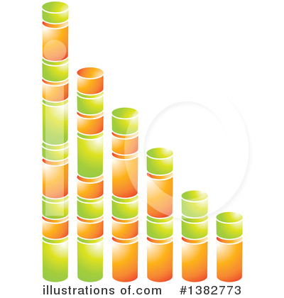 Royalty-Free (RF) Bar Graph Clipart Illustration by MilsiArt - Stock Sample #1382773