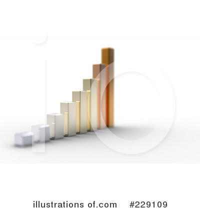 Royalty-Free (RF) Bar Graph Clipart Illustration by chrisroll - Stock Sample #229109
