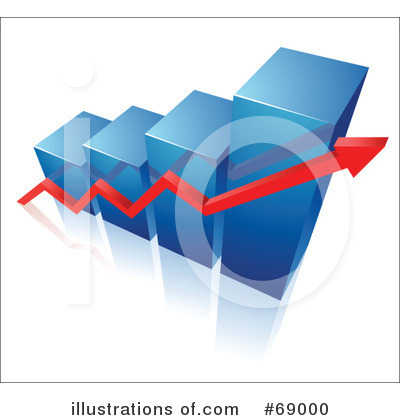 Royalty-Free (RF) Bar Graph Clipart Illustration by beboy - Stock Sample #69000