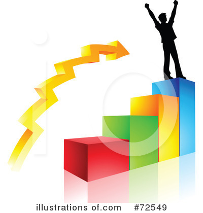 Royalty-Free (RF) Bar Graph Clipart Illustration by cidepix - Stock Sample #72549