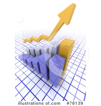 Royalty-Free (RF) Bar Graph Clipart Illustration by KJ Pargeter - Stock Sample #78139