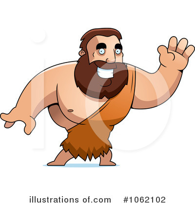 Caveman Clipart #1062102 by Cory Thoman