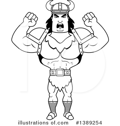 Barbarian Clipart #1389254 by Cory Thoman
