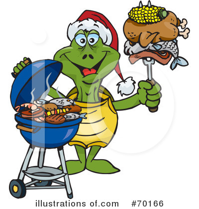 Barbecue Clipart #70166 by Dennis Holmes Designs