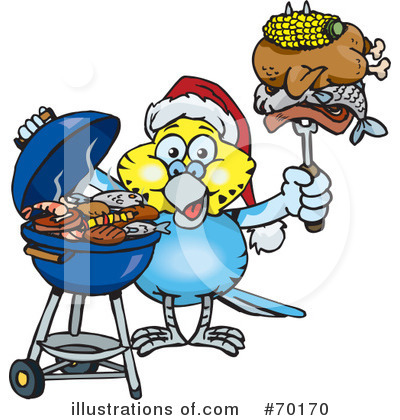 Barbecue Clipart #70170 by Dennis Holmes Designs