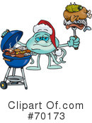 Barbecue Clipart #70173 by Dennis Holmes Designs