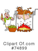 Barbecue Clipart #74899 by LaffToon