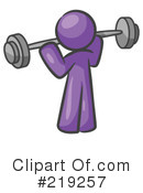 Barbell Clipart #219257 by Leo Blanchette