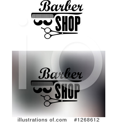 Royalty-Free (RF) Barber Clipart Illustration by Vector Tradition SM - Stock Sample #1268612