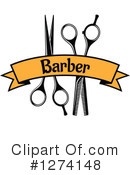 Barber Clipart #1274148 by Vector Tradition SM