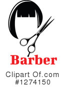 Barber Clipart #1274150 by Vector Tradition SM