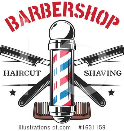 Royalty-Free (RF) Barber Clipart Illustration by Vector Tradition SM - Stock Sample #1631159