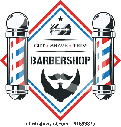 Barber Shop Clipart #1693825 by Vector Tradition SM