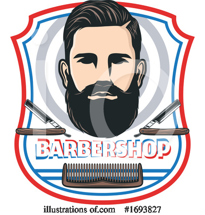 Royalty-Free (RF) Barber Clipart Illustration by Vector Tradition SM - Stock Sample #1693827