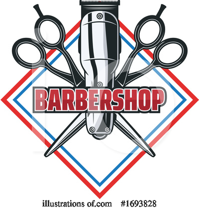 Barber Shop Clipart #1693828 by Vector Tradition SM