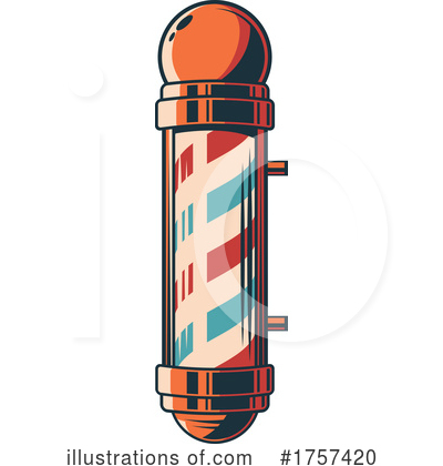 Barber Clipart #1757420 by Vector Tradition SM