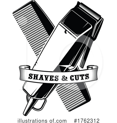 Barber Clipart #1762312 by Vector Tradition SM