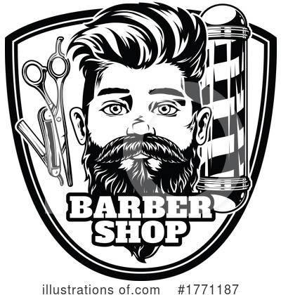 Barber Clipart #1771187 by Vector Tradition SM