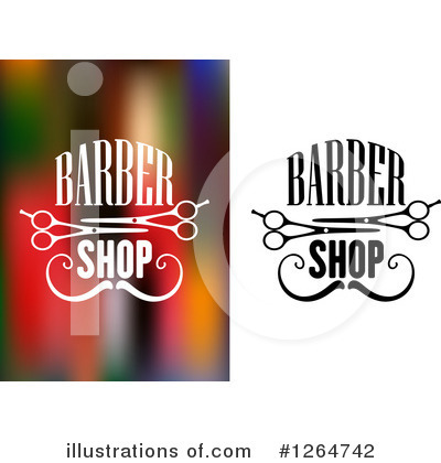 Royalty-Free (RF) Barber Shop Clipart Illustration by Vector Tradition SM - Stock Sample #1264742