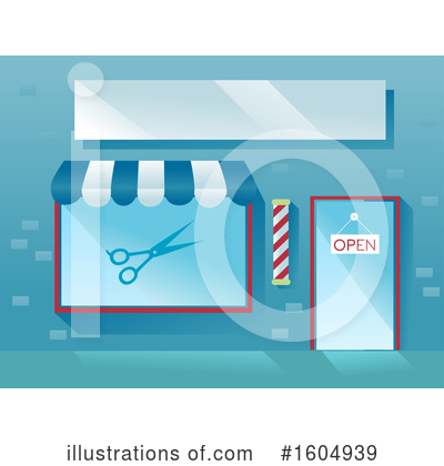 Royalty-Free (RF) Barber Shop Clipart Illustration by BNP Design Studio - Stock Sample #1604939