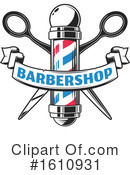 Barber Shop Clipart #1610931 by Vector Tradition SM