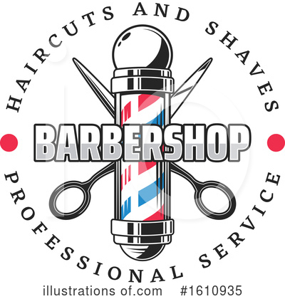 Royalty-Free (RF) Barber Shop Clipart Illustration by Vector Tradition SM - Stock Sample #1610935