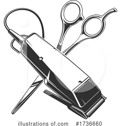 Barber Clipart #1736660 by Vector Tradition SM