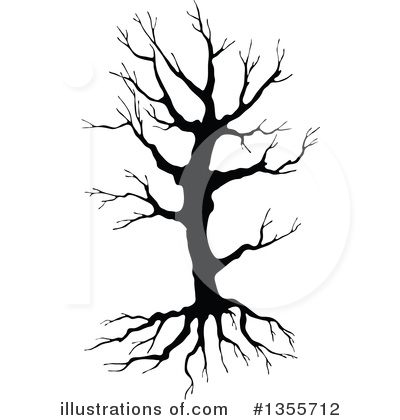 Bare Tree Clipart #1355712 by Vector Tradition SM