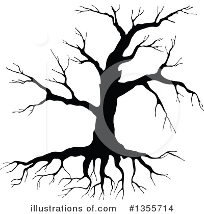 Bare Tree Clipart #1355714 by Vector Tradition SM