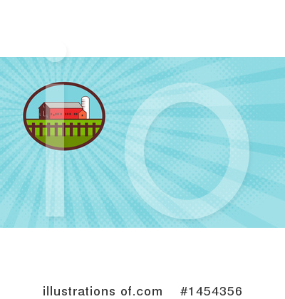 Royalty-Free (RF) Barn Clipart Illustration by patrimonio - Stock Sample #1454356