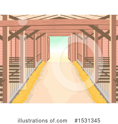 Royalty-Free (RF) Barn Clipart Illustration by BNP Design Studio - Stock Sample #1531345