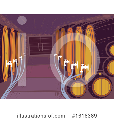 Royalty-Free (RF) Barrel Clipart Illustration by BNP Design Studio - Stock Sample #1616389