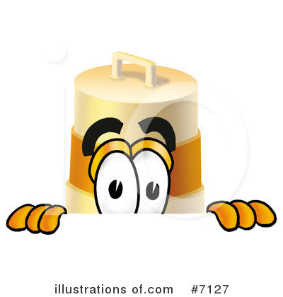 Royalty-Free (RF) Barrel Clipart Illustration by Mascot Junction - Stock Sample #7127