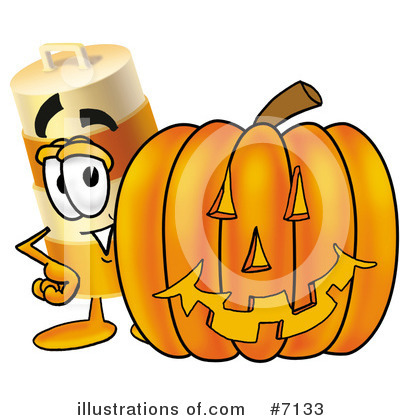 Royalty-Free (RF) Barrel Clipart Illustration by Mascot Junction - Stock Sample #7133