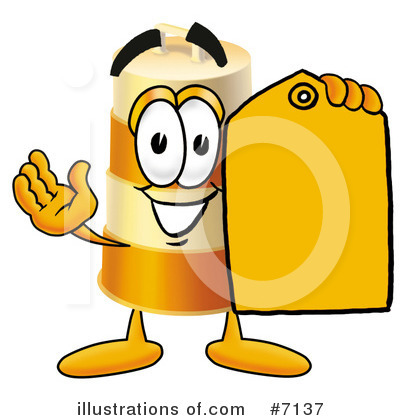 Royalty-Free (RF) Barrel Clipart Illustration by Mascot Junction - Stock Sample #7137