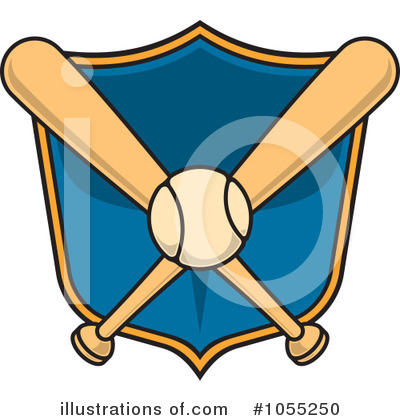 Royalty-Free (RF) Baseball Clipart Illustration by Any Vector - Stock Sample #1055250