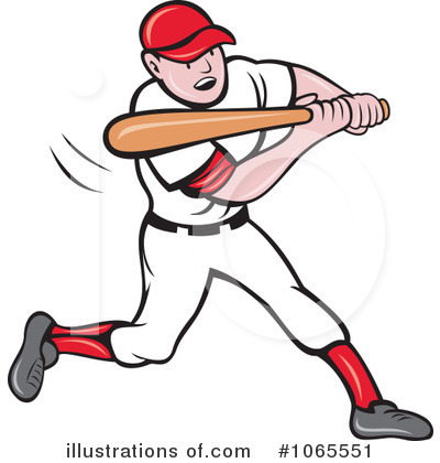 Royalty-Free (RF) Baseball Clipart Illustration by patrimonio - Stock Sample #1065551