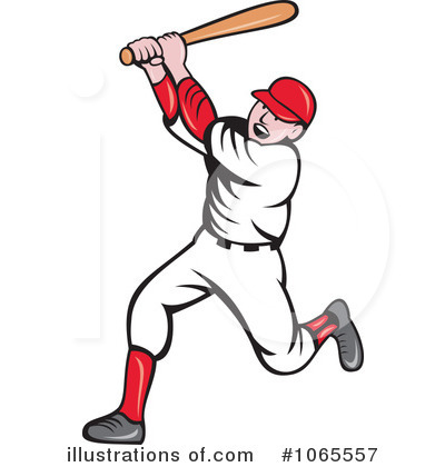 Royalty-Free (RF) Baseball Clipart Illustration by patrimonio - Stock Sample #1065557