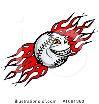 Royalty-Free (RF) Baseball Clipart Illustration by Vector Tradition SM - Stock Sample #1081380