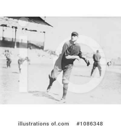 Royalty-Free (RF) Baseball Clipart Illustration by JVPD - Stock Sample #1086348